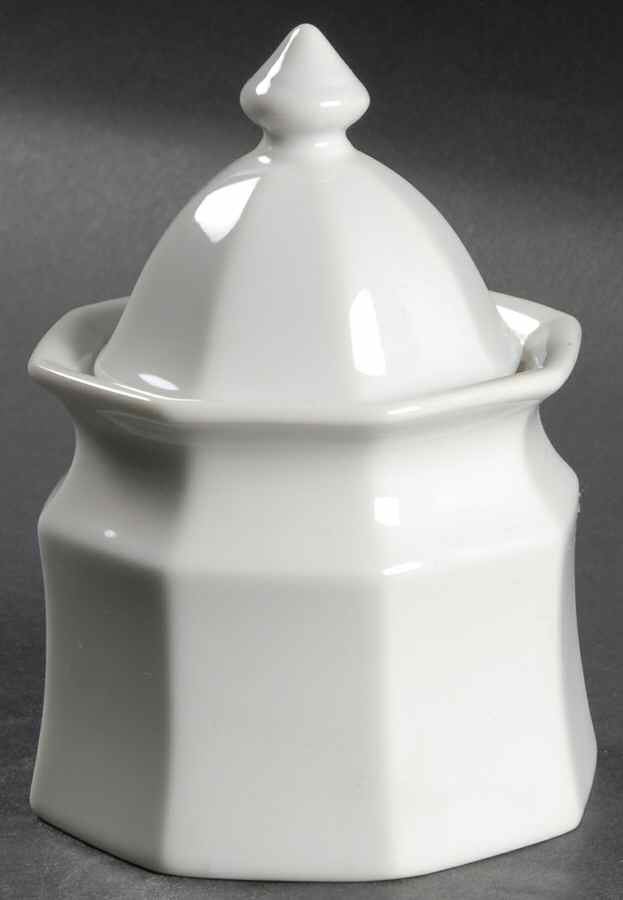 Snow Drop Sugar Bowl & Lid by Mikasa-1