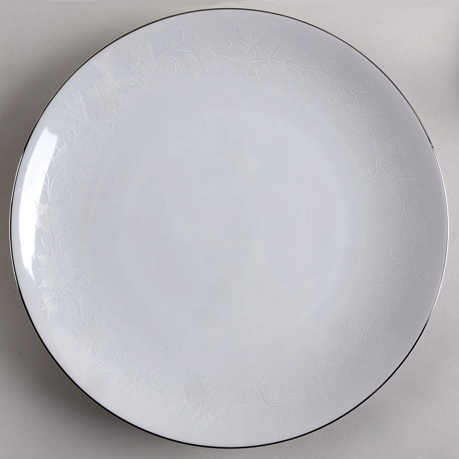 Snow Flower 11" Chop Plate (Round Platter) by Mikasa-1