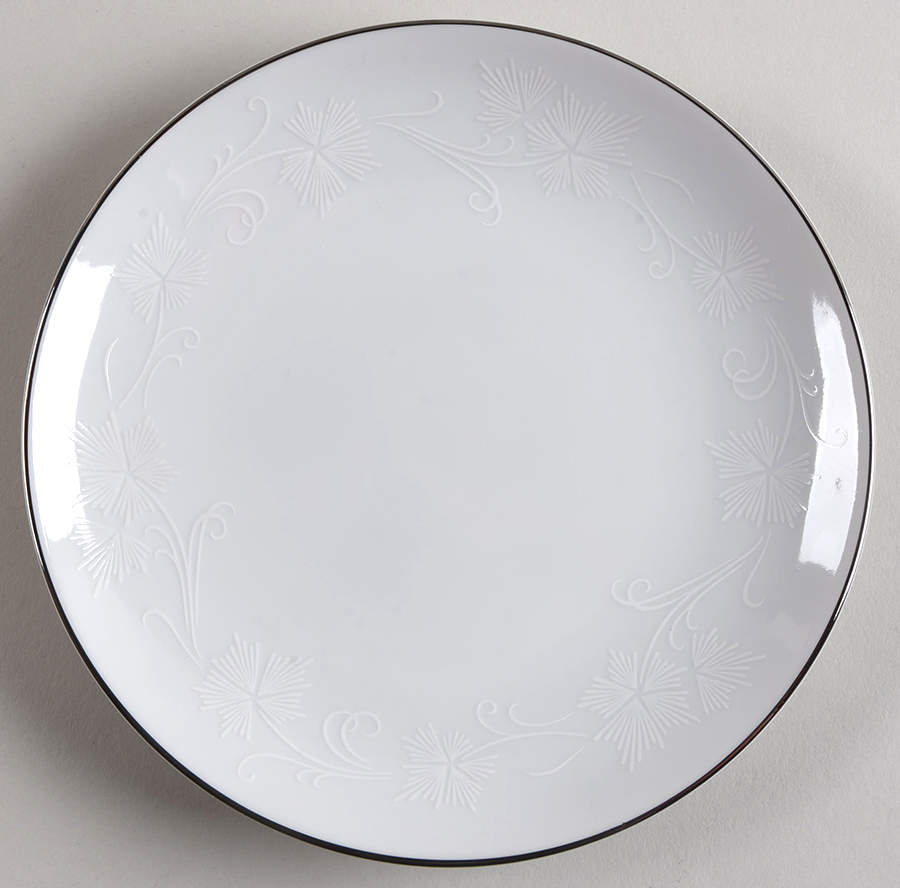 Snow Flower Bread & Butter Plate by Mikasa-1