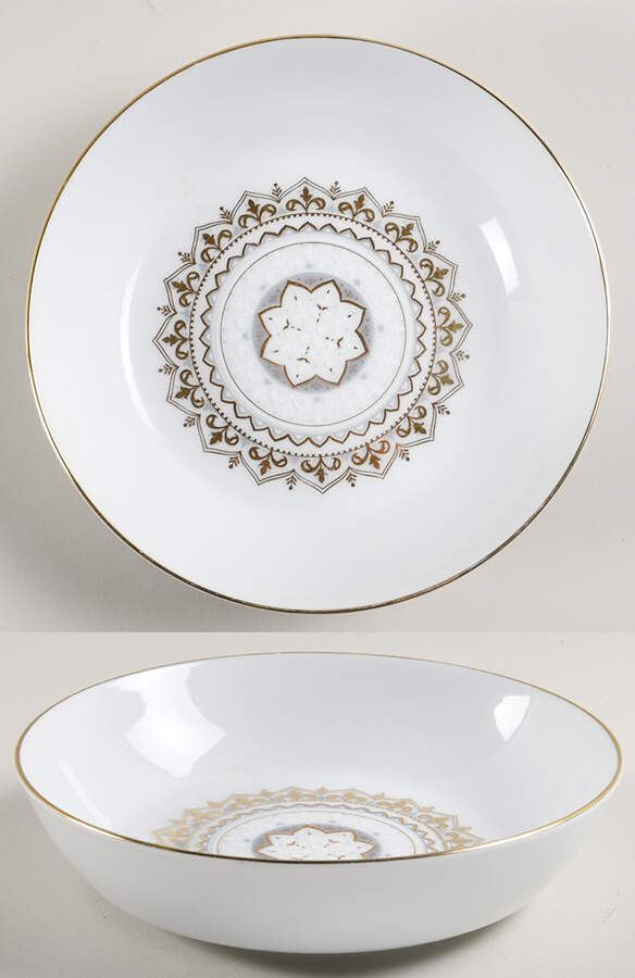 Snowflake Coupe Soup Bowl by Mikasa-1