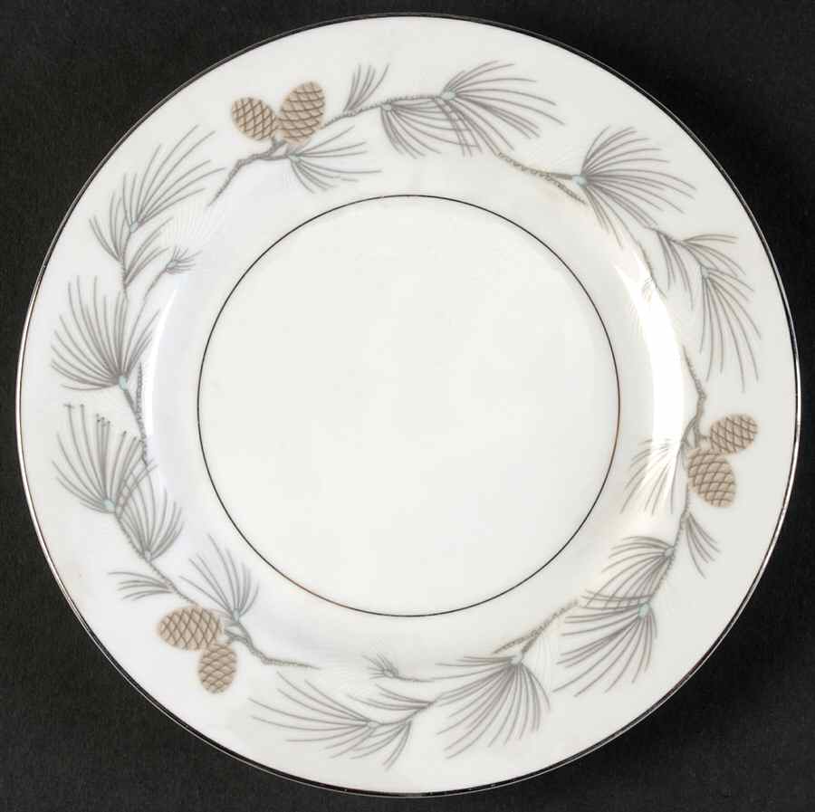 Snow Pine Bread & Butter Plate by Mikasa-1