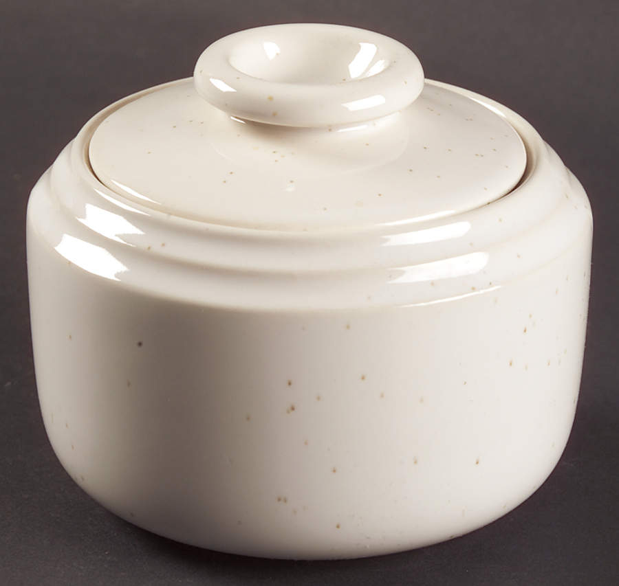 Snow White Sugar Bowl & Lid by Mikasa-1
