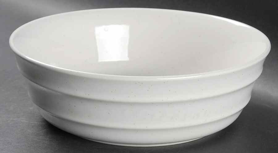 Snow White 8" Round Vegetable Bowl by Mikasa-1