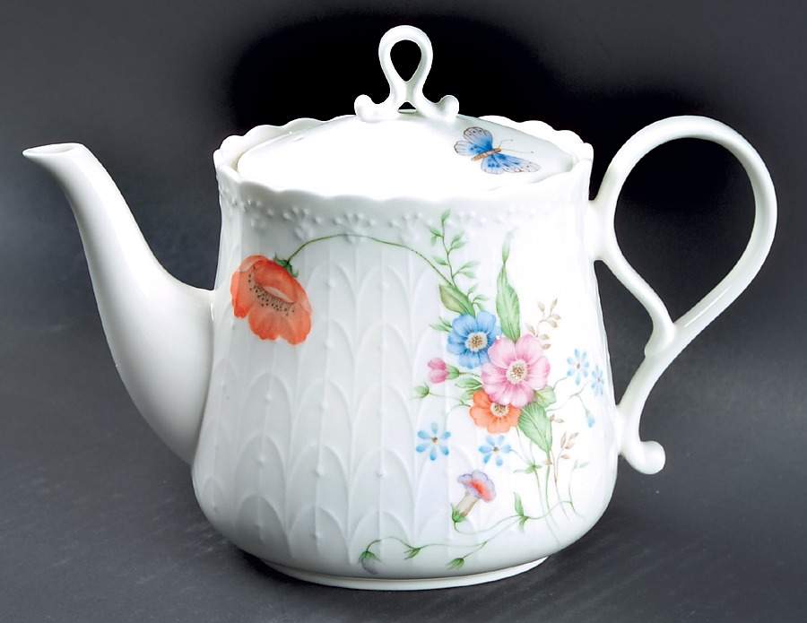 Something Blue Mini Teapot & Lid by Mikasa-1