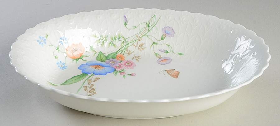 Something Blue 10" Oval Vegetable Bowl by Mikasa-1
