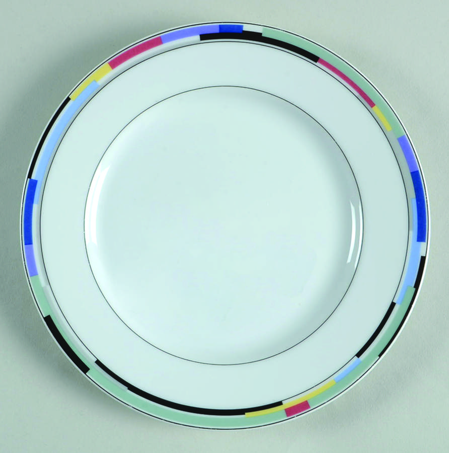 Social Circle Salad Plate by Mikasa-1