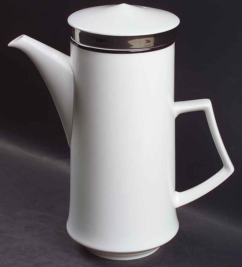 Solitude Coffee Pot & Lid by Mikasa-1