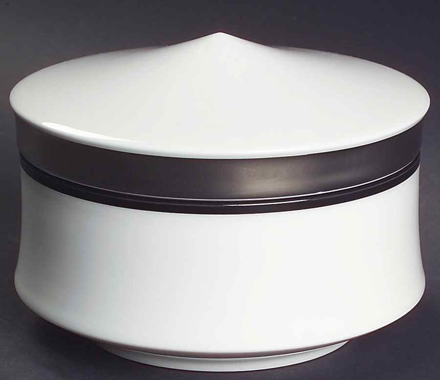 Solitude Sugar Bowl & Lid by Mikasa-1