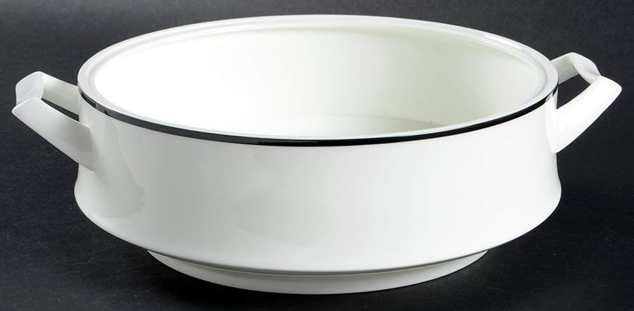 Solitude 1.5 Quart Round Casserole No Lid by Mikasa-1