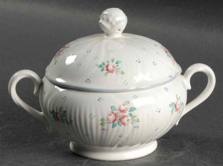 Song of Love Sugar Bowl & Lid by Mikasa-1