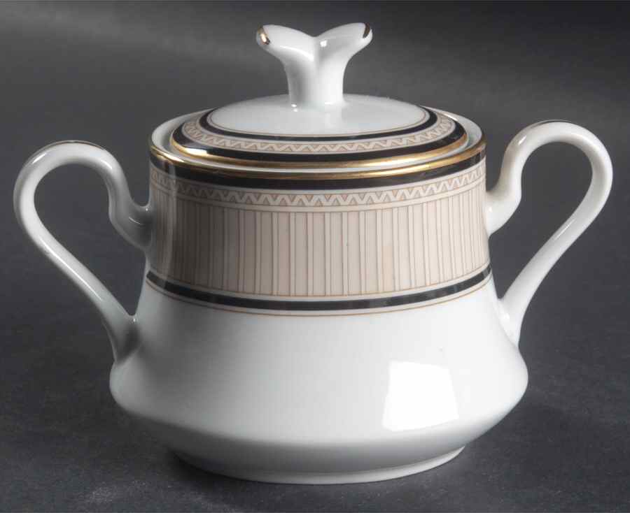 Southern Mansion Sugar Bowl & Lid by Mikasa-1
