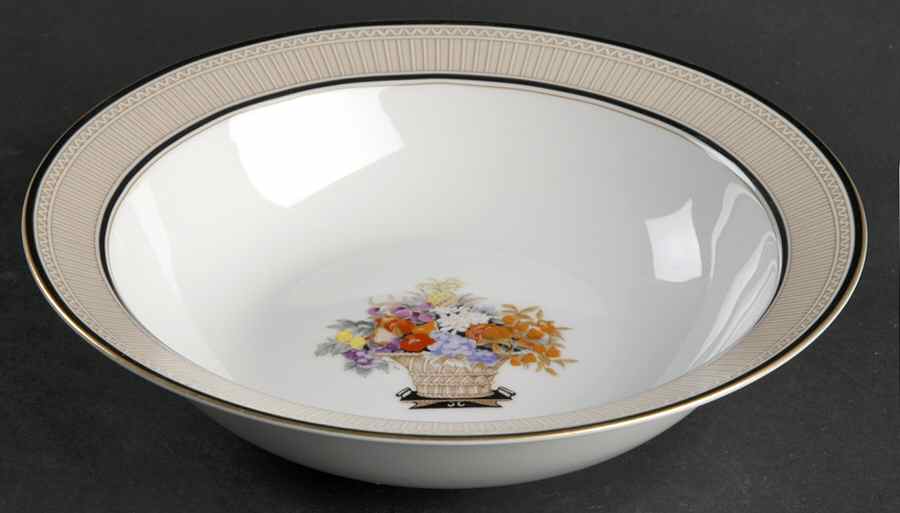 Southern Mansion 9" Round Vegetable Bowl by Mikasa-1