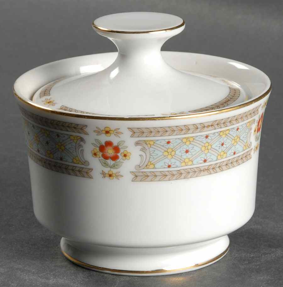 Sonata Sugar Bowl & Lid by Mikasa-1