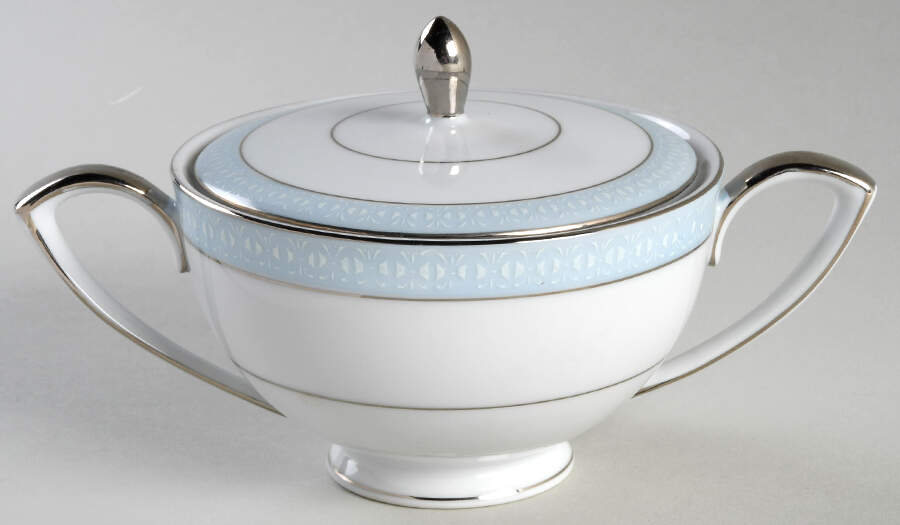 Sonnet Sugar Bowl & Lid by Mikasa-1