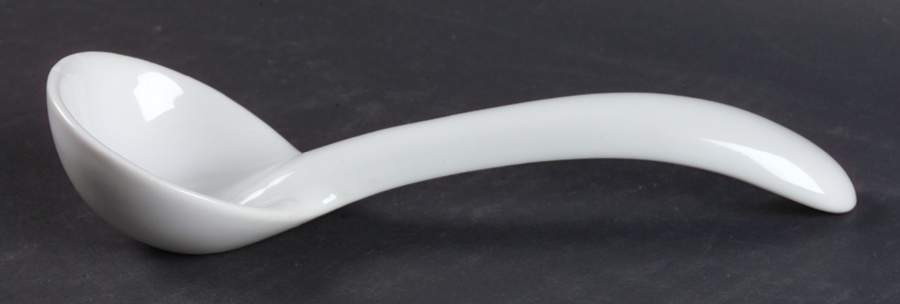 Sophisticate White Gravy Ladle Solid Piece by Mikasa-1