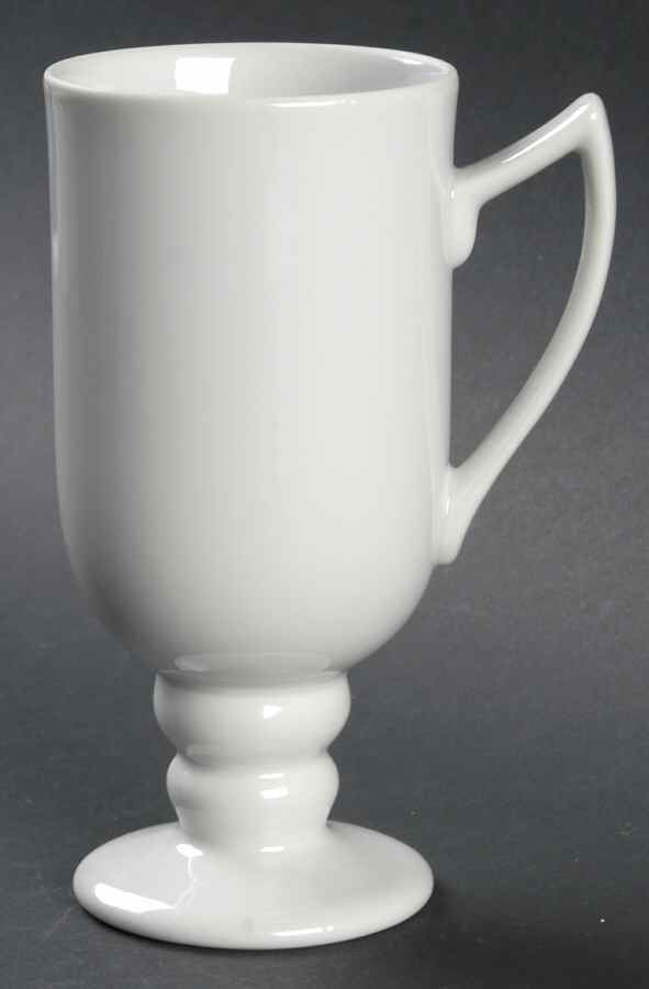 Sophisticate White Pedestal Mug by Mikasa-1