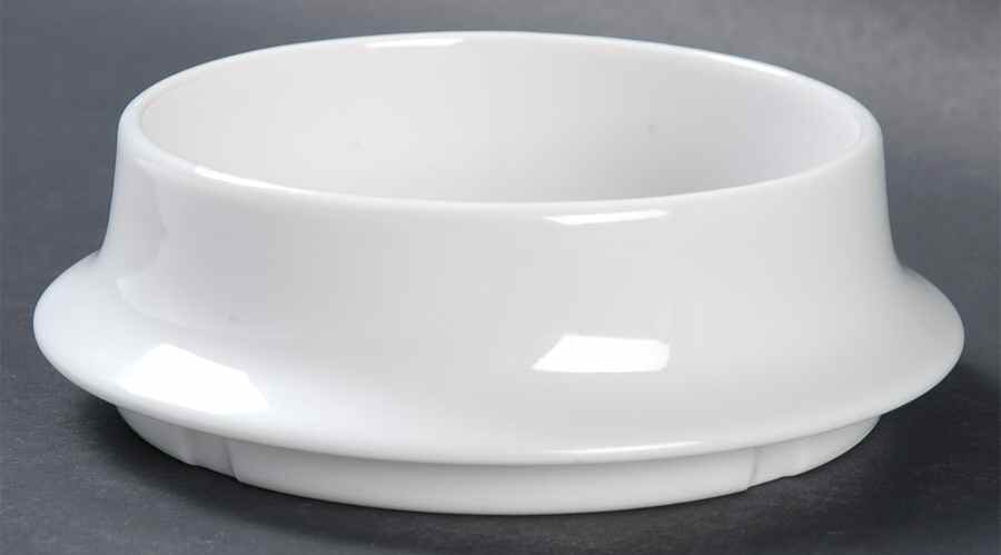 Sophisticate White Open Cheese Crock by Mikasa-1