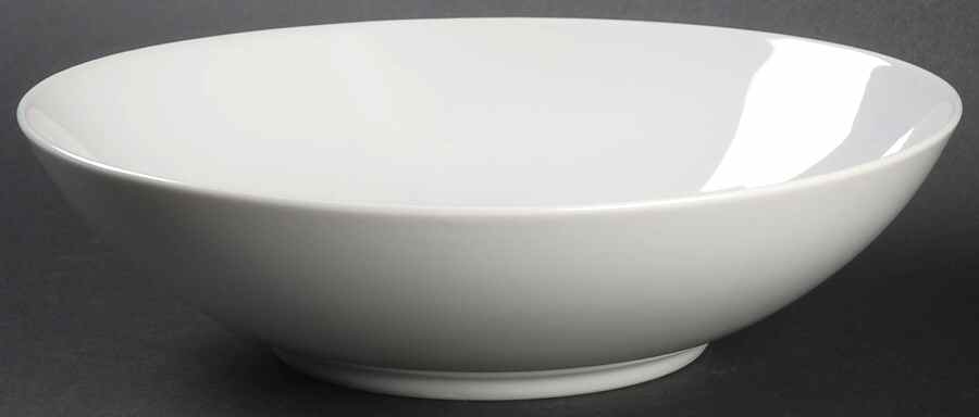 Sophisticate White 8" Round Vegetable Bowl by Mikasa-1