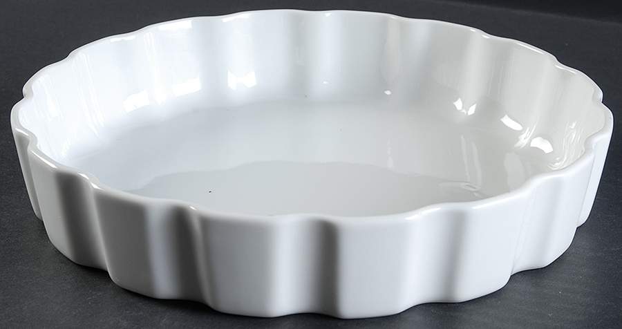 Sophisticate White 9" Quiche by Mikasa-1