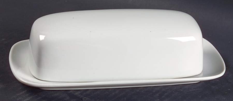 Sophisticate White 1/4 Lb Covered Butter by Mikasa-1