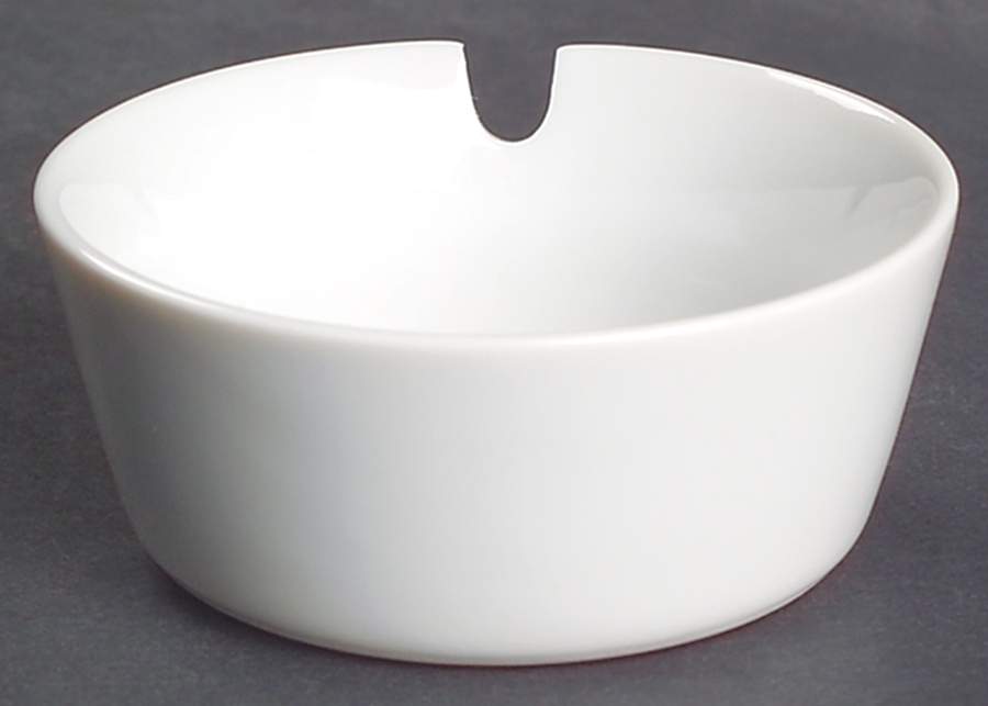 Sophisticate White Small Ashtray by Mikasa-1