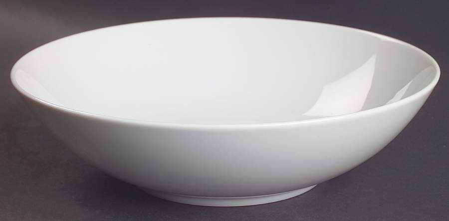 Sophisticate White 9" Round Vegetable Bowl by Mikasa-1