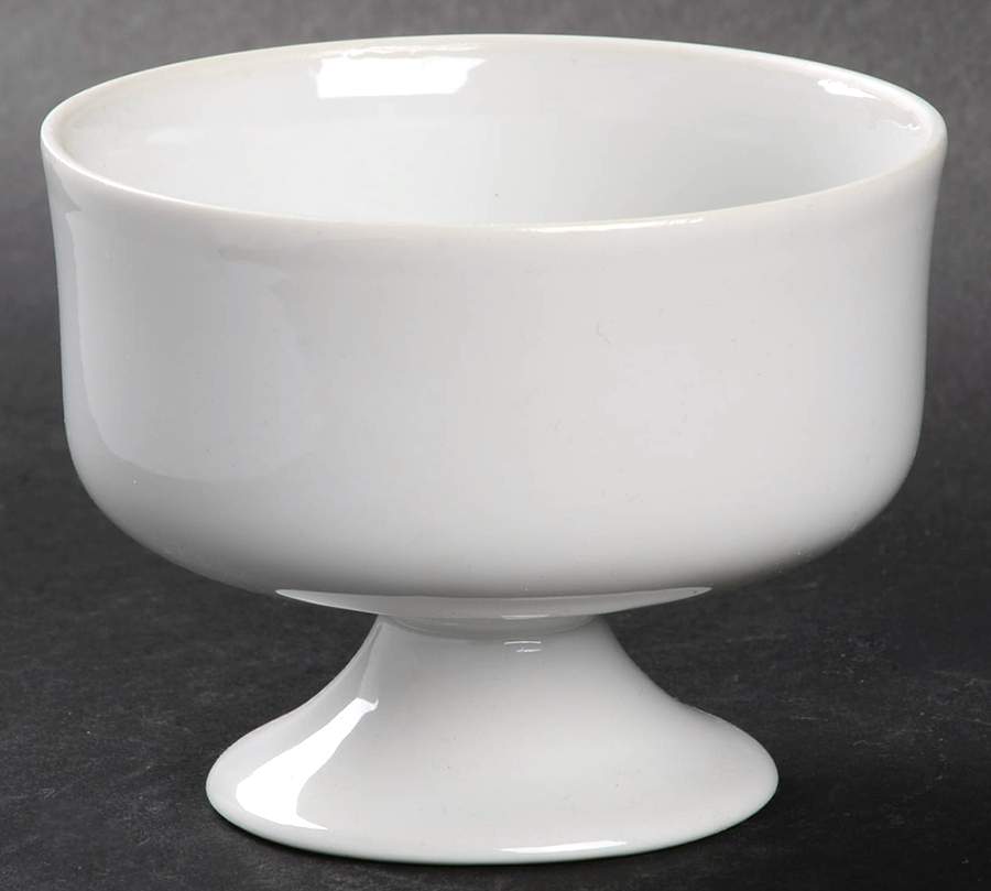 Sophisticate White China Sherbet by Mikasa-1