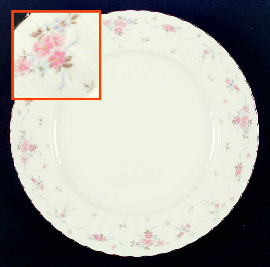 Soft Petals Dinner Plate by Mikasa-1
