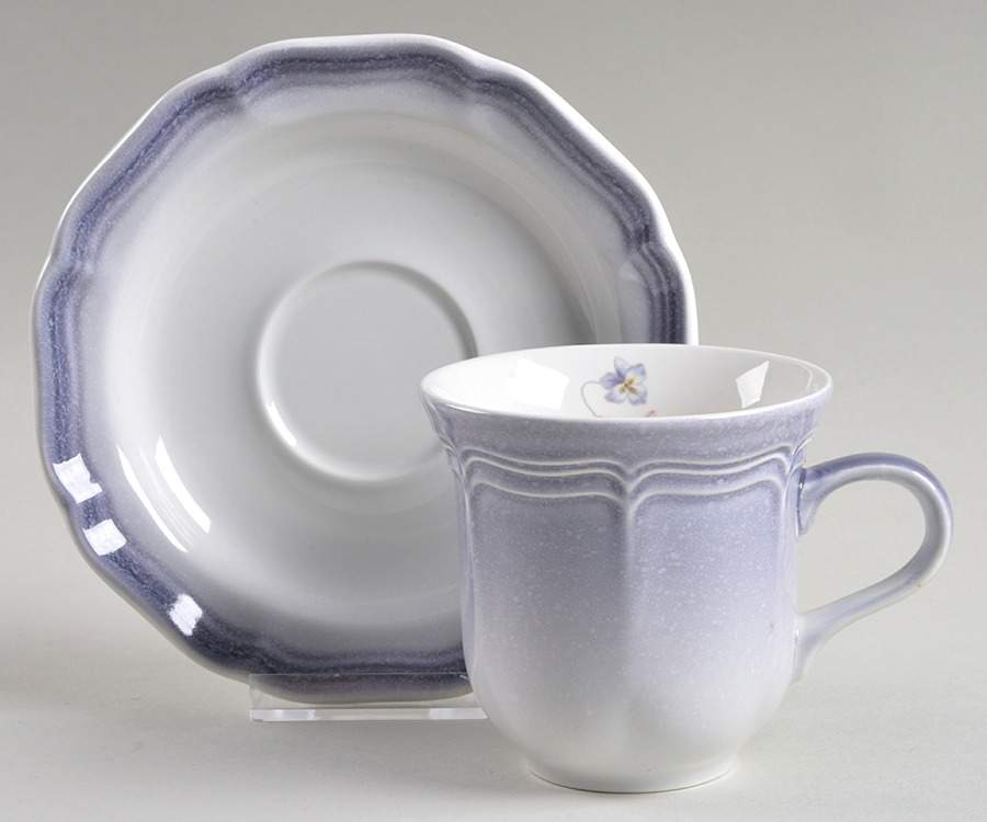 Spring Air Flat Cup & Saucer Set by Mikasa-1