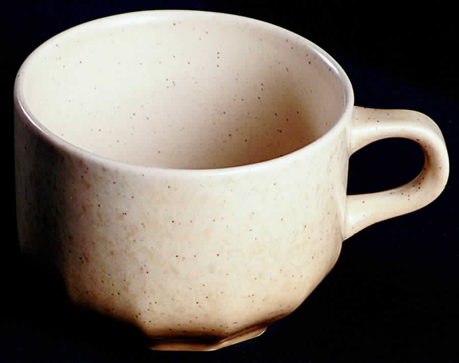 Speckled Biscuit Flat Cup by Mikasa-1