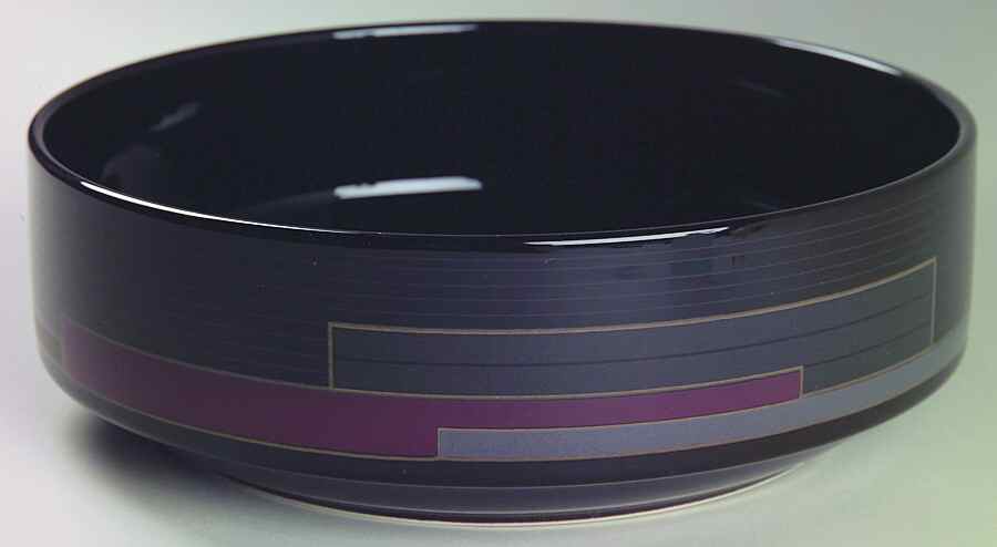 Spectra Black 8" Round Vegetable Bowl by Mikasa-1