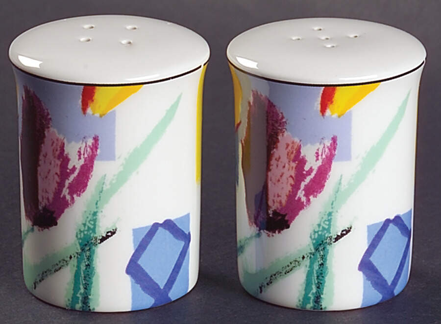 Spring Bloom Salt & Pepper Set by Mikasa-1