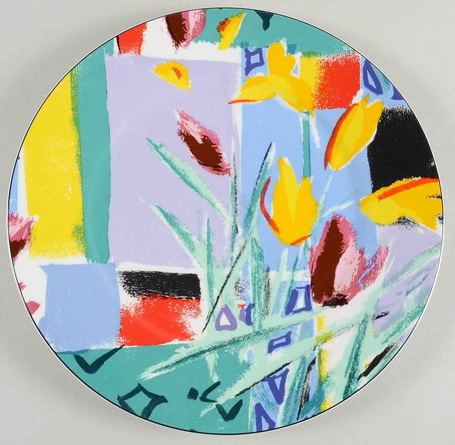 Spring Bloom 12" Chop Plate (Round Platter) by Mikasa-1