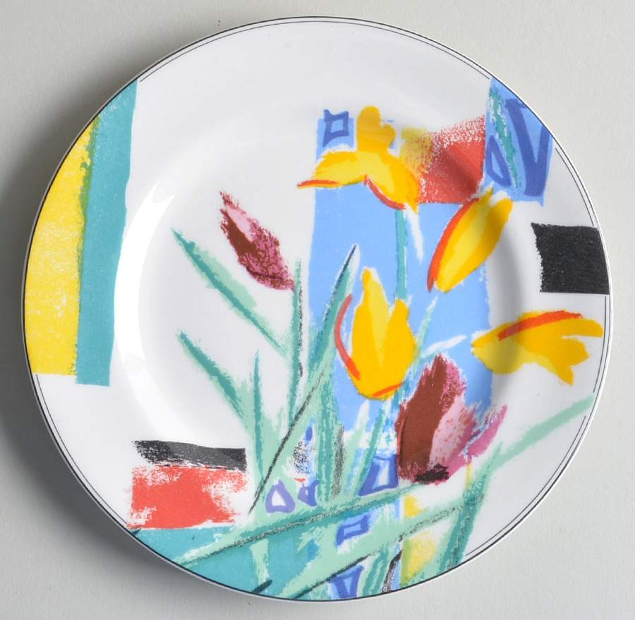 Spring Bloom Bread & Butter Plate by Mikasa-1