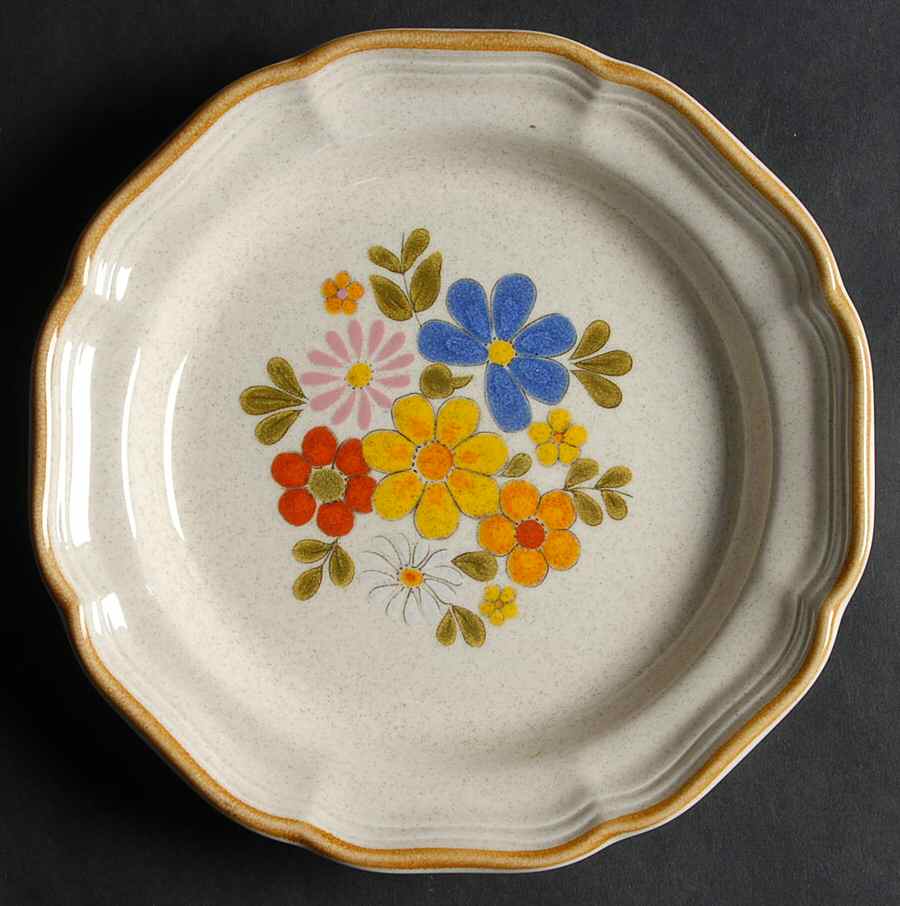 Spring Bouquet Salad Plate by Mikasa-1