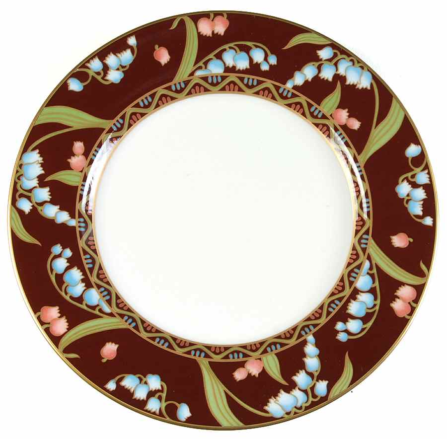 Spring Fantasy Cordovan Salad Plate by Mikasa-1