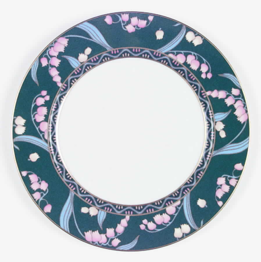 Spring Fantasy Ming Green Dinner Plate by Mikasa-1