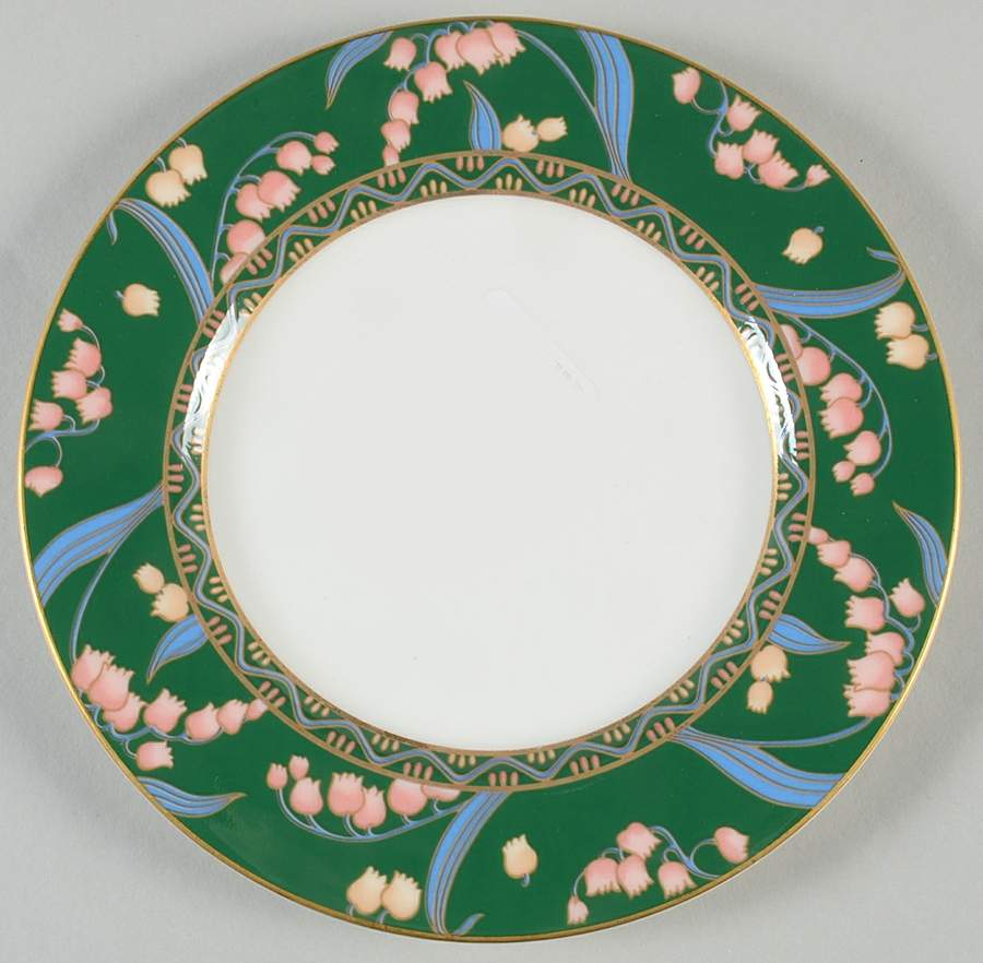 Spring Fantasy Ming Green Salad Plate by Mikasa-1