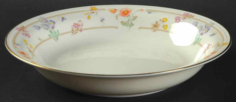 Spring Garden Rim Soup Bowl by Mikasa-1