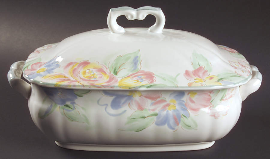 Spring Glory Tureen &  Lid by Mikasa-1
