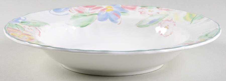 Spring Glory Large Rim Soup Bowl by Mikasa-1