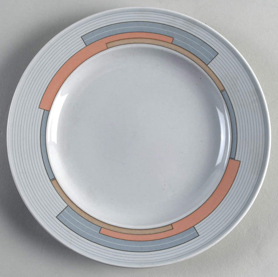 Spectra Gray Salad Plate by Mikasa-1