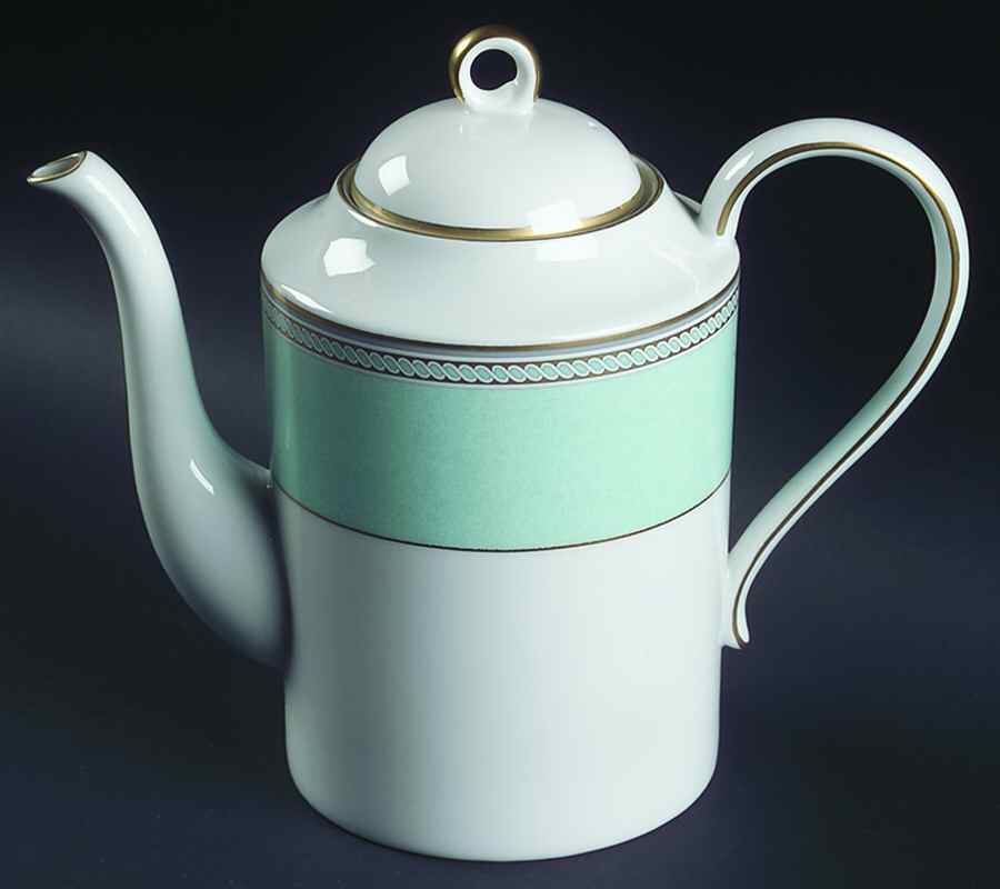 Spindle Green Coffee Pot & Lid by Mikasa-1