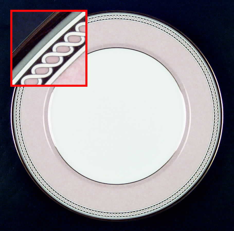 Spindle Peach Dinner Plate by Mikasa-1
