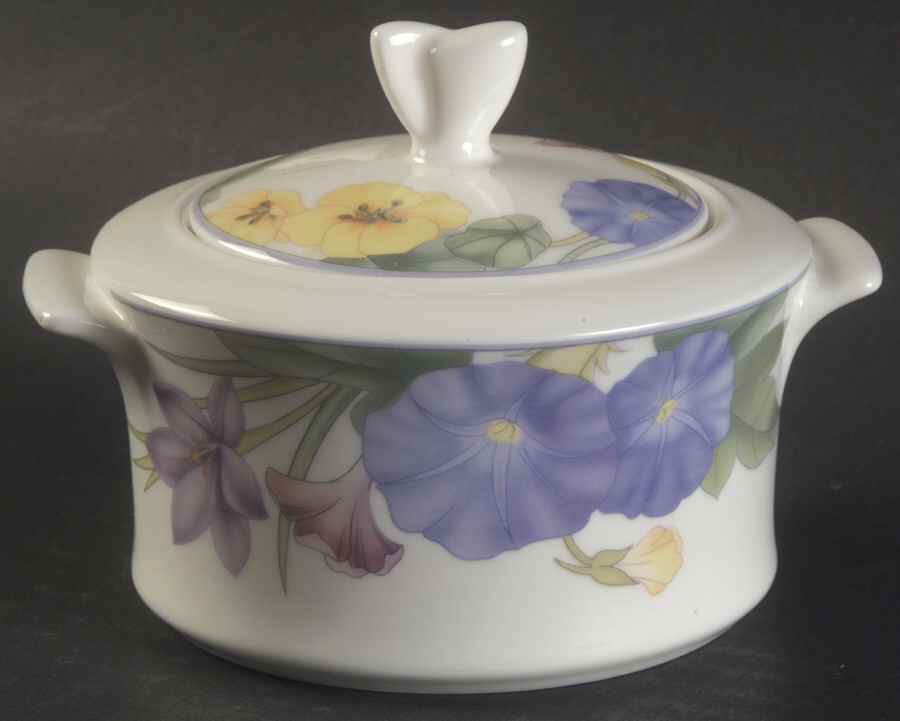 Spring Legacy Sugar Bowl & Lid by Mikasa-1