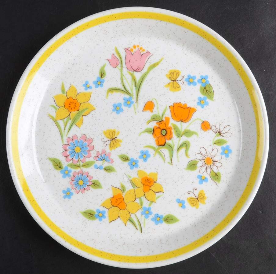 Spring Meadows Salad Plate by Mikasa-1