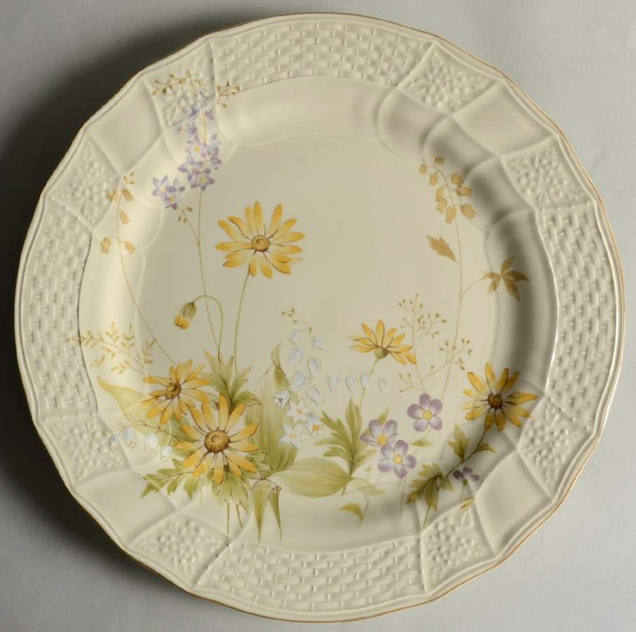 Spring Meadow 12" Chop Plate (Round Platter) by Mikasa-1