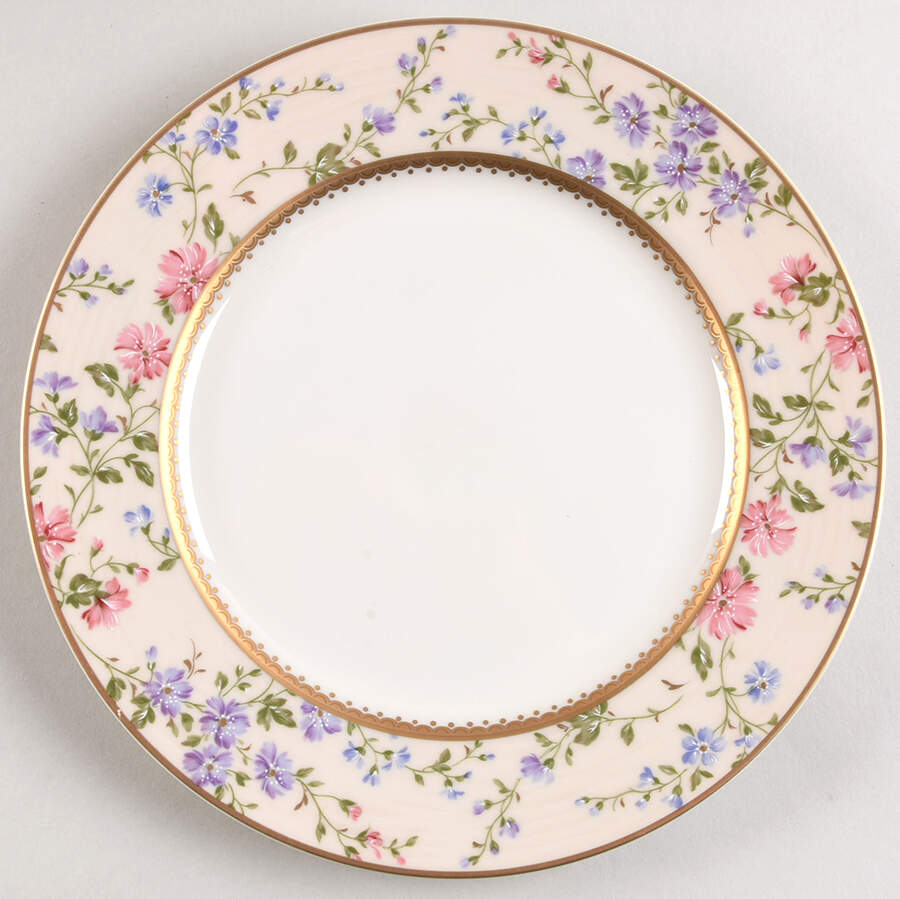 Spring Moire Salad Plate by Mikasa-1
