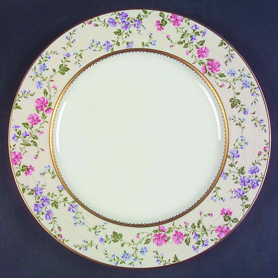 Spring Moire 12" Chop Plate (Round Platter) by Mikasa-1