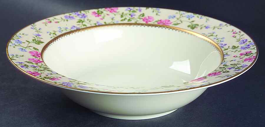 Spring Moire 10" Round Vegetable Bowl by Mikasa-1